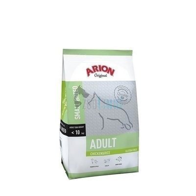 ARION Original Adult Small Breed Chicken & Rice 3kg  + Überraschung für den Hund