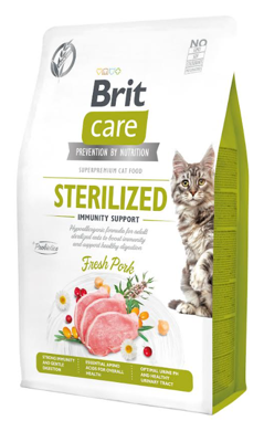 BRIT Care Cat Grain-Free Sterilized Immunity Support 2x400g