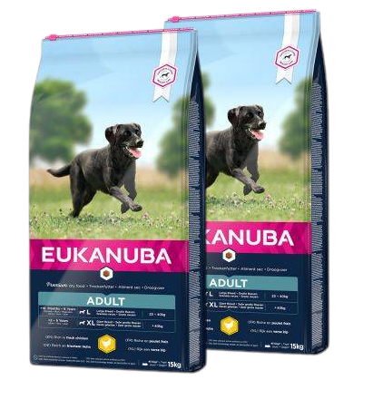 EUKANUBA Active Adult Large Breed Chicken 2x15kg