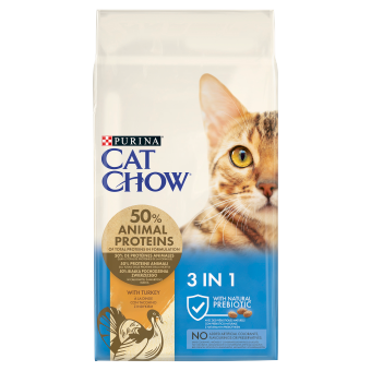 PURINA Cat Chow Special Care 3 in 1 - 15kg + Dolina Noteci 85g