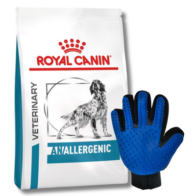 ROYAL CANIN Anallergenic AN18 8kg + Kämm Handschuh GRATIS!