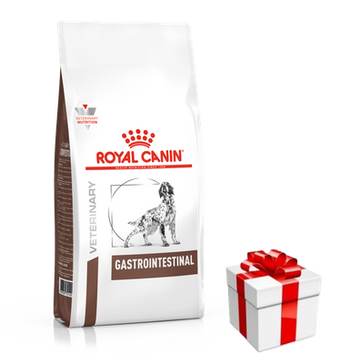 ROYAL CANIN Gastro Intestinal GI25 15kg + Überraschung für den Hund