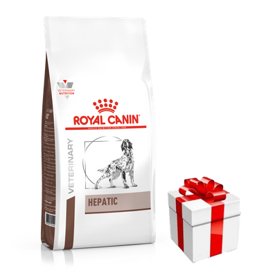 ROYAL CANIN Hepatic HF 16 7kg + Überraschung für den Hund