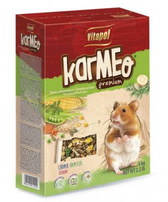  KARMEO PREMIUM Komplettfutter für einen Hamster 1kg