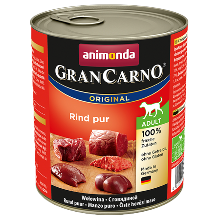 Animonda Dog GranCarno Adult Rind Pur 800g