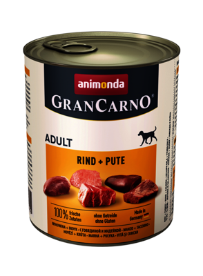 Animonda Dog GranCarno Adult Rind & Pute 800g