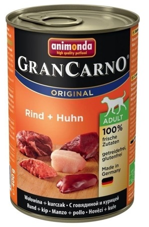 Animonda Dog GranCarno Adult Rind und Huhn 400g 