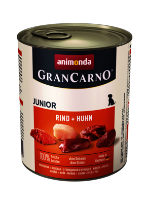 Animonda Dog GranCarno Junior Rind und Huhn 800g