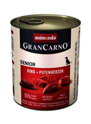 Animonda Dog GranCarno Junior Rind und Putenherzen 800g
