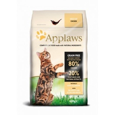 Applaws Adult Huhn Trockenfutter für Katzen 400g