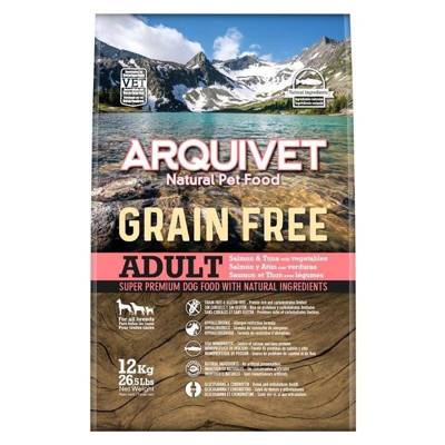 Arquivet Grain-Free Lachs und Thunfisch mit Gemüse 12kg