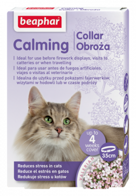 BEAPHAR Calming Collar  Anti-Stress-Halsband für eine Katze 35 cm