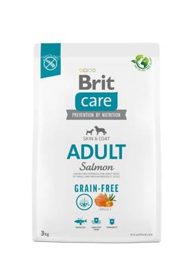 BRIT CARE Grain-free Adult Salmon 2x3kg 