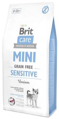 BRIT CARE Mini Grain-Free Sensitive 7kg + Überraschung für den Hund