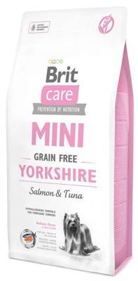 BRIT CARE Mini Grain-Free Yorkshire 400g + Überraschung für den Hund