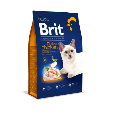 BRIT Premium By Nature Indoor Cat 8kg
