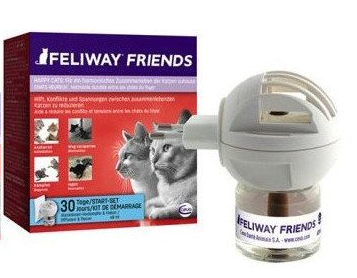 CEVA Feliway Friends Diffusor + 48 ml Flasche mit C.A.P.-Pheromon