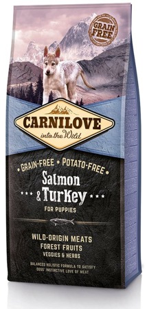 Carnilove Salmon & Turkey for puppies 12 kg