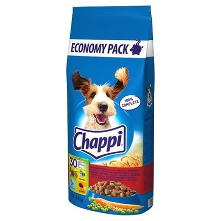 Chappi economy Pack Rindfleisch und Geflügel 13,5kg
