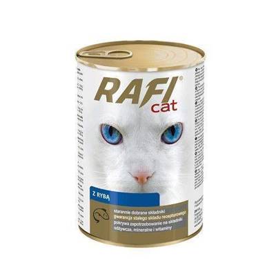DOLINA NOTECI RAFI Cat Häppchen mit Fischfleisch in Sauce 6x415g 