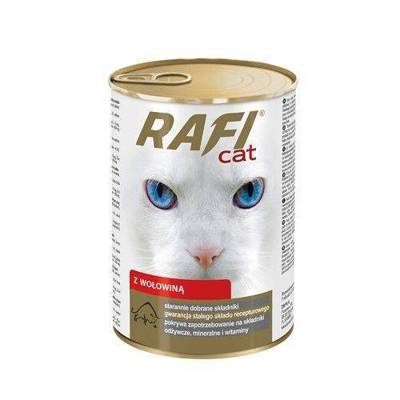 DOLINA NOTECI RAFI Cat Häppchen mit Rindfleisch in Sauce 6x415g 