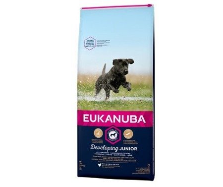 EUKANUBA Developing Junior Large Huhn 2x15 kg