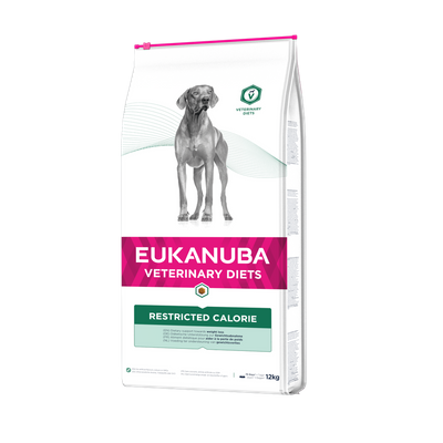 EUKANUBA Veterynary Diets Restricted Calorie 12kg+Überraschung für den Hund