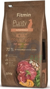 FITMIN Purity Adult Grainfree Beef 12kg