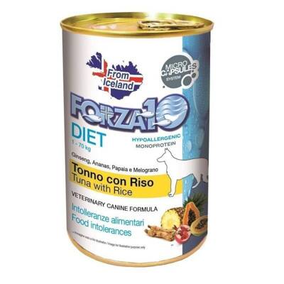 FORZA10 DIET Thunfisch mit Reis  Hypoallergenes Monoprotein 6x400g