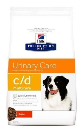 HILL'S PD Prescription Diet Canine c/d Urinary Care 12kg+Überraschung für den Hund