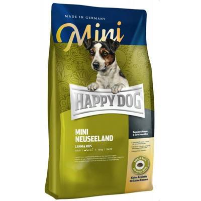 Happy Dog Mini New Zeland 4 kg+ Überraschung für den Hund