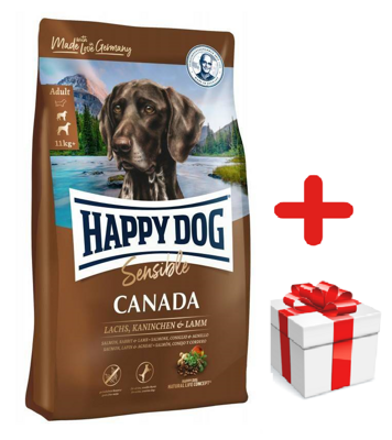 Happy Dog Supreme Sensible Canada 11kg + Überraschung für den Hund