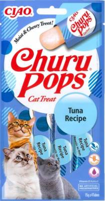 INABA Churu Pops für Katzen mit Thunfischgeschmack 20x15g