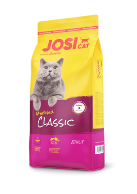 JOSERA JosiCat Classic Sterilised 10kg+überaschung für die Katze 