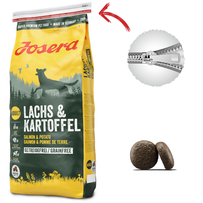 JOSERA Lachs & Kartoffel -Grain Free 12,5kg