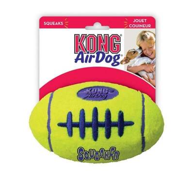 KONG AIRDOG Squeaker Football - Hundespielzeug - M