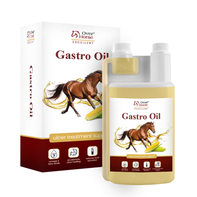 OVER HORSE Gastro Öl für Pferde 2L