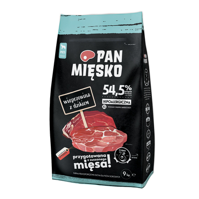 PAN MIĘSKO Schweinefleisch mit Wildschwein XL 9kg