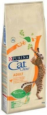 PURINA Cat Chow Adult mit Huhn & Truthahn 15 kg + Überraschung für die Katze