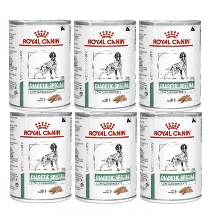 ROYAL CANIN Canine Diabetic Special Low Carbohydrate 6x410g 