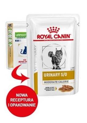 ROYAL CANIN Cat Urinary Moderate Calorie 12x85g Sauce