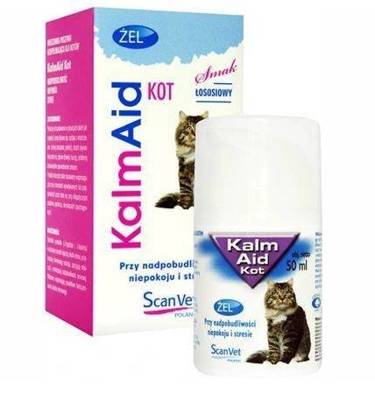 Scanvet Kalm Aid Katze Gel 50 ml