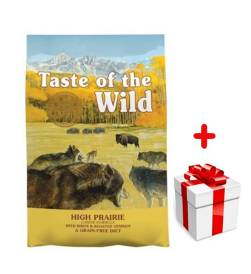 Taste of the Wild High Prairie 2kg + Überraschung für den Hund