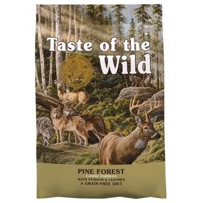 Taste of the Wild Pine Forest 12,2kg + Überraschung für den Hund