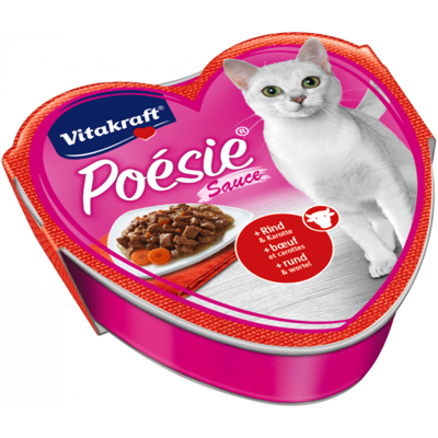 Vitakraft Poésie® + Rind & Karotte in Sauce 85g