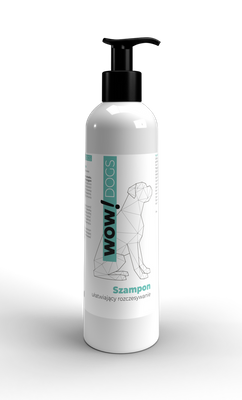 WOW! DOGS Leichtes Bürsten Shampoo 250 ml