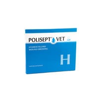 JM SANTE Polisept Vet H-Hydrokolid-Wundverband für Hunde und Katzen-3 Stück