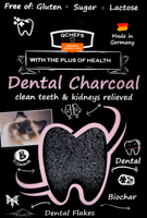 QCHEFS 2w1 Dental Charcoal CAT